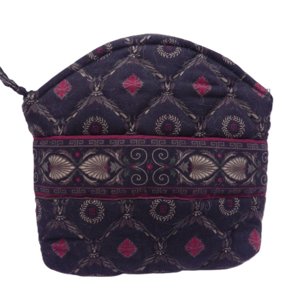 Vintage Vera Bradley LAUREL Small Cosmetic Bag